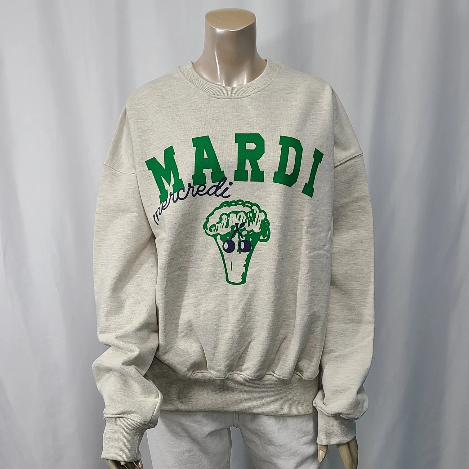 Mardi Mercredi  |Unisex Street Style Cotton Logo Hoodies & Sweatshirts