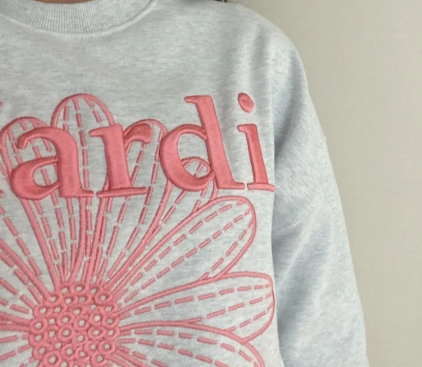 Mardi Mercredi  |Unisex Sweat Street Style Cotton Logo