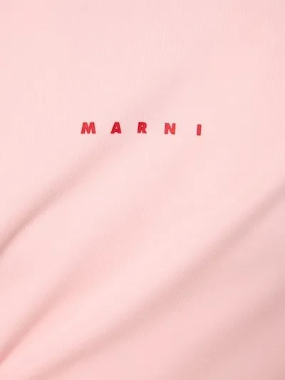 MARNI  |Unisex Street Style Long Sleeves Plain Cotton Logo Designers