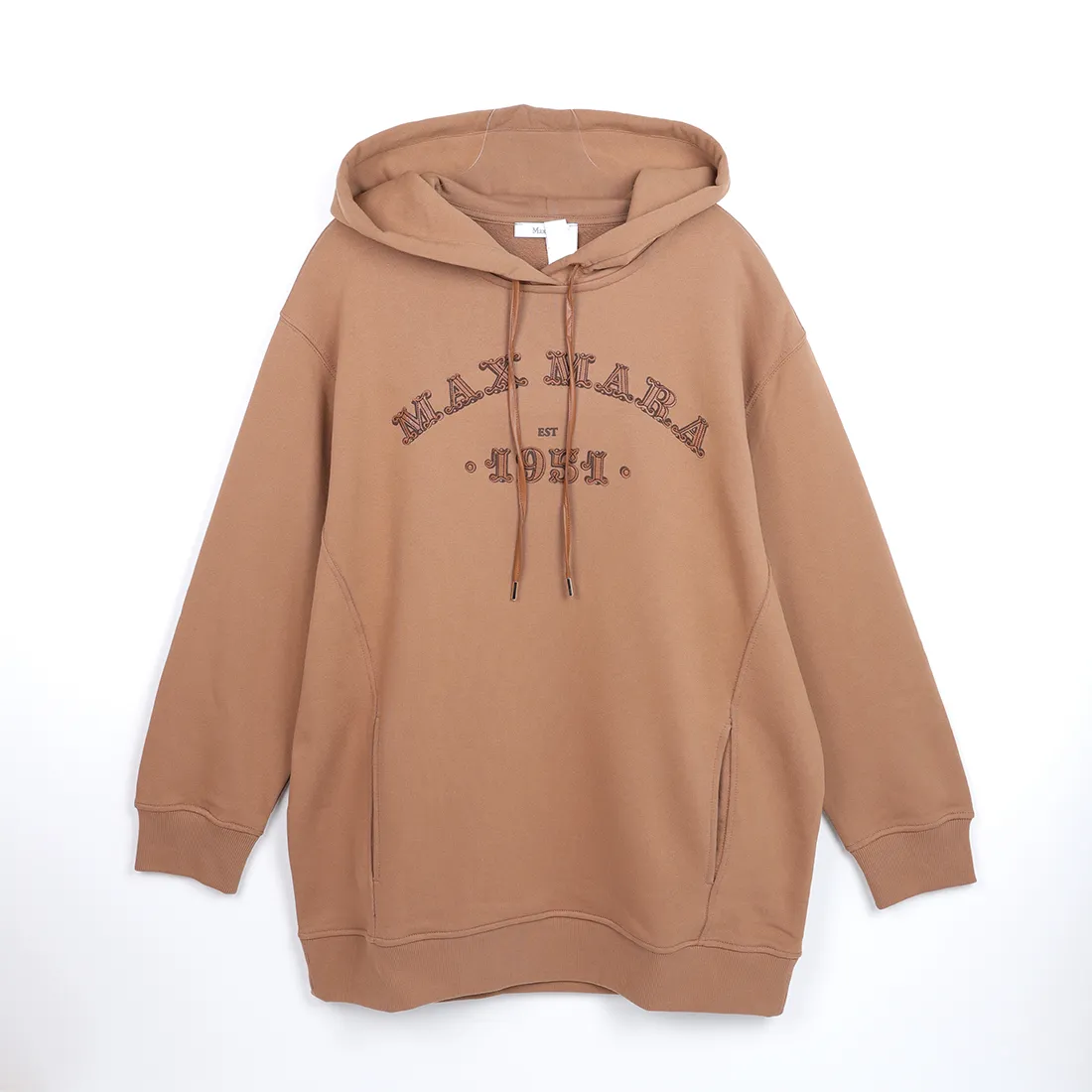 MaxMara  |Street Style Long Sleeves Logo Hoodies & Sweatshirts