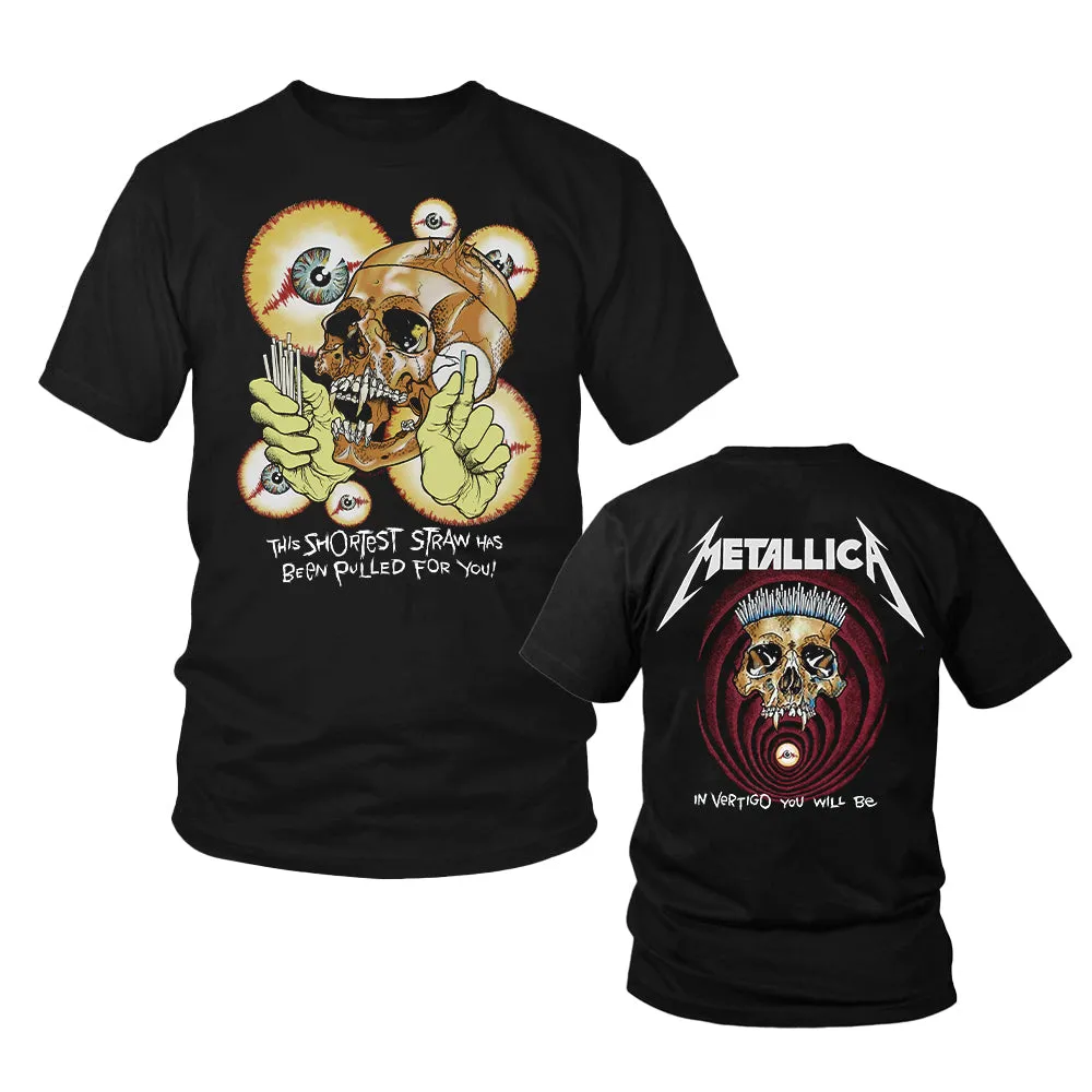 METALLICA 'SHORTEST STRAW' T-SHIRT