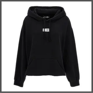 MM6 Maison Margiela  |Long Sleeves Plain Hoodies & Sweatshirts