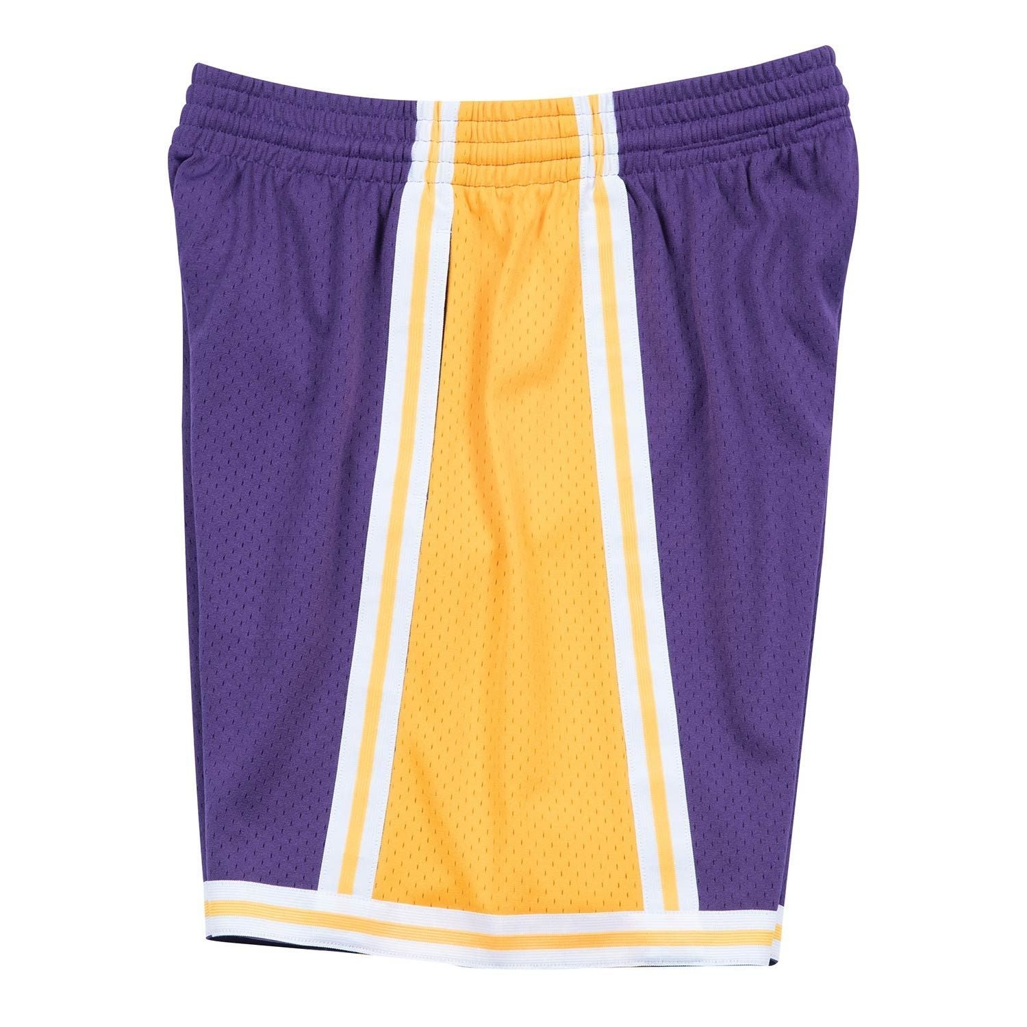 M&N NBA Swingman Shorts Los Angeles Lakers Road 1984-85