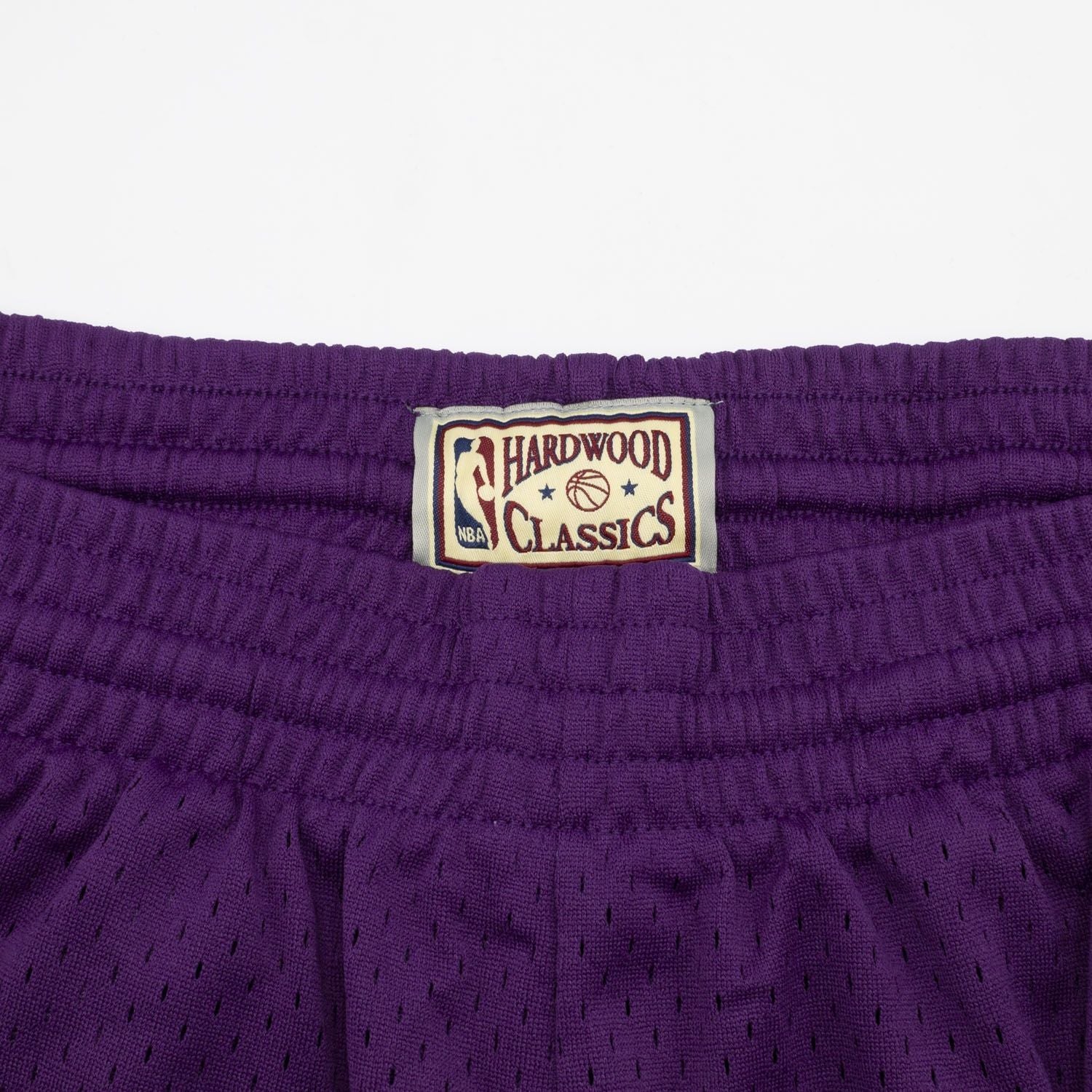 M&N NBA Swingman Shorts Los Angeles Lakers Road 1984-85