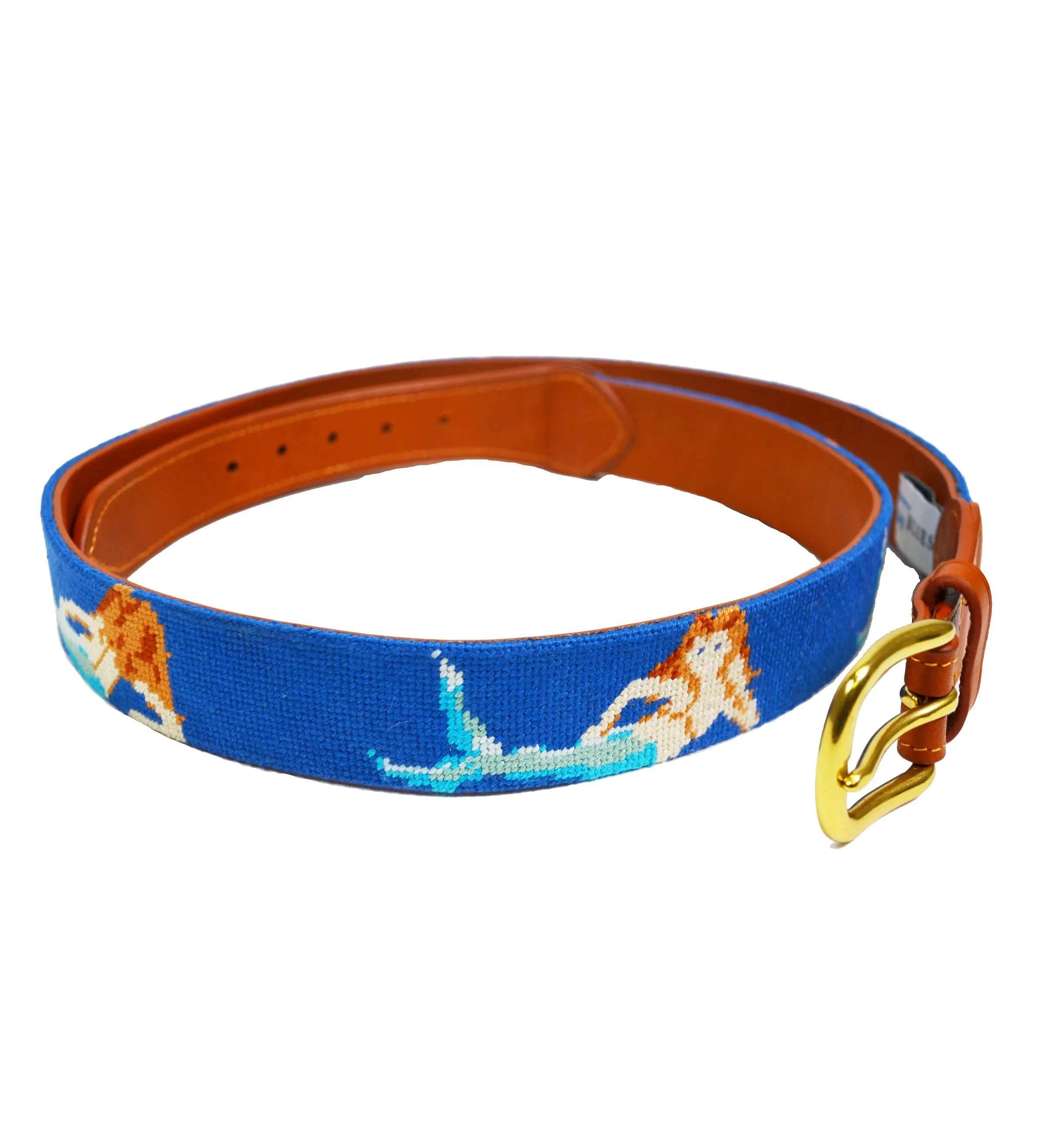 Needlepoint Belt - Mermaid