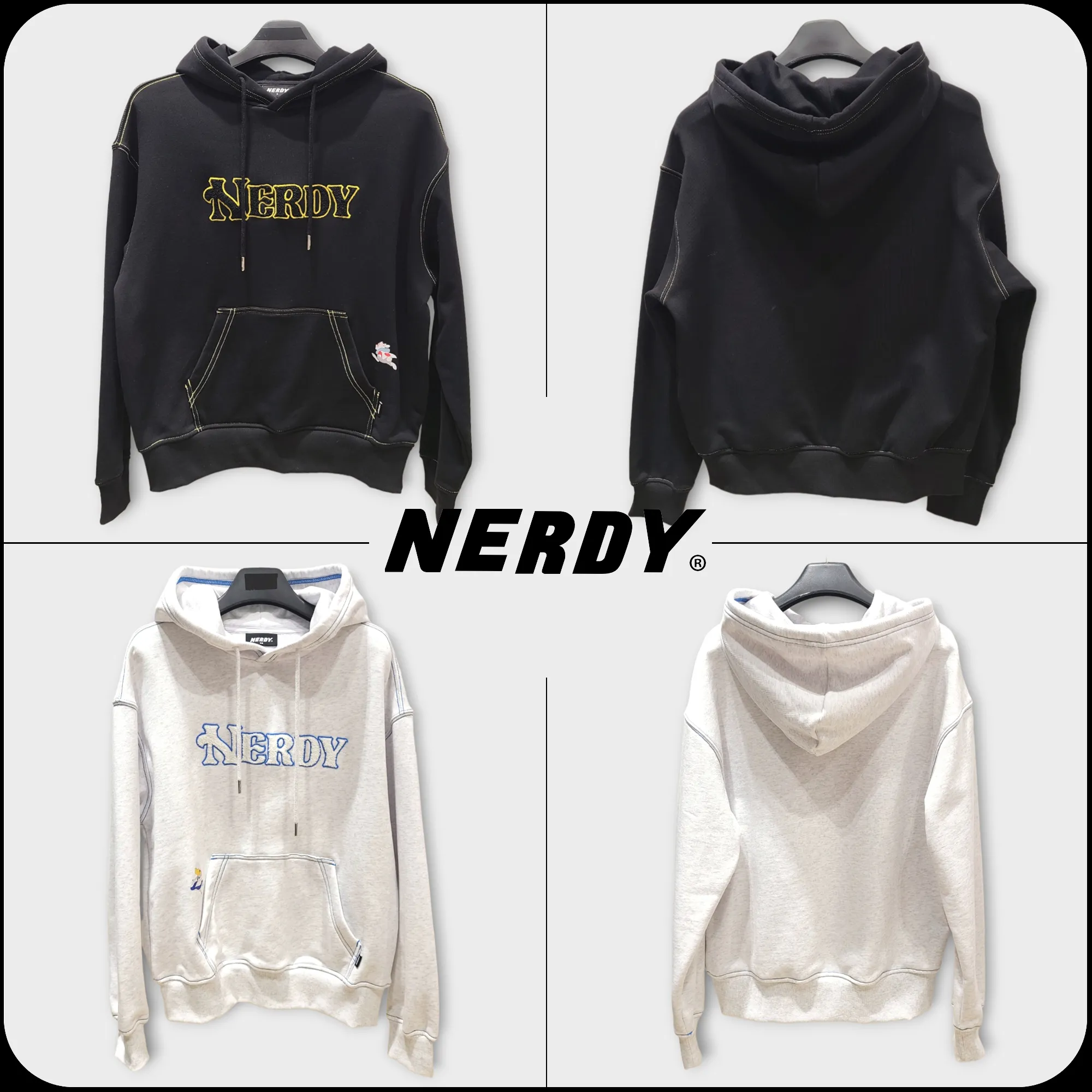 NERDY  |[ NERDY ]★DISNEY X NERDY BOUCLE PULLOVER HOODIE (ALICE)