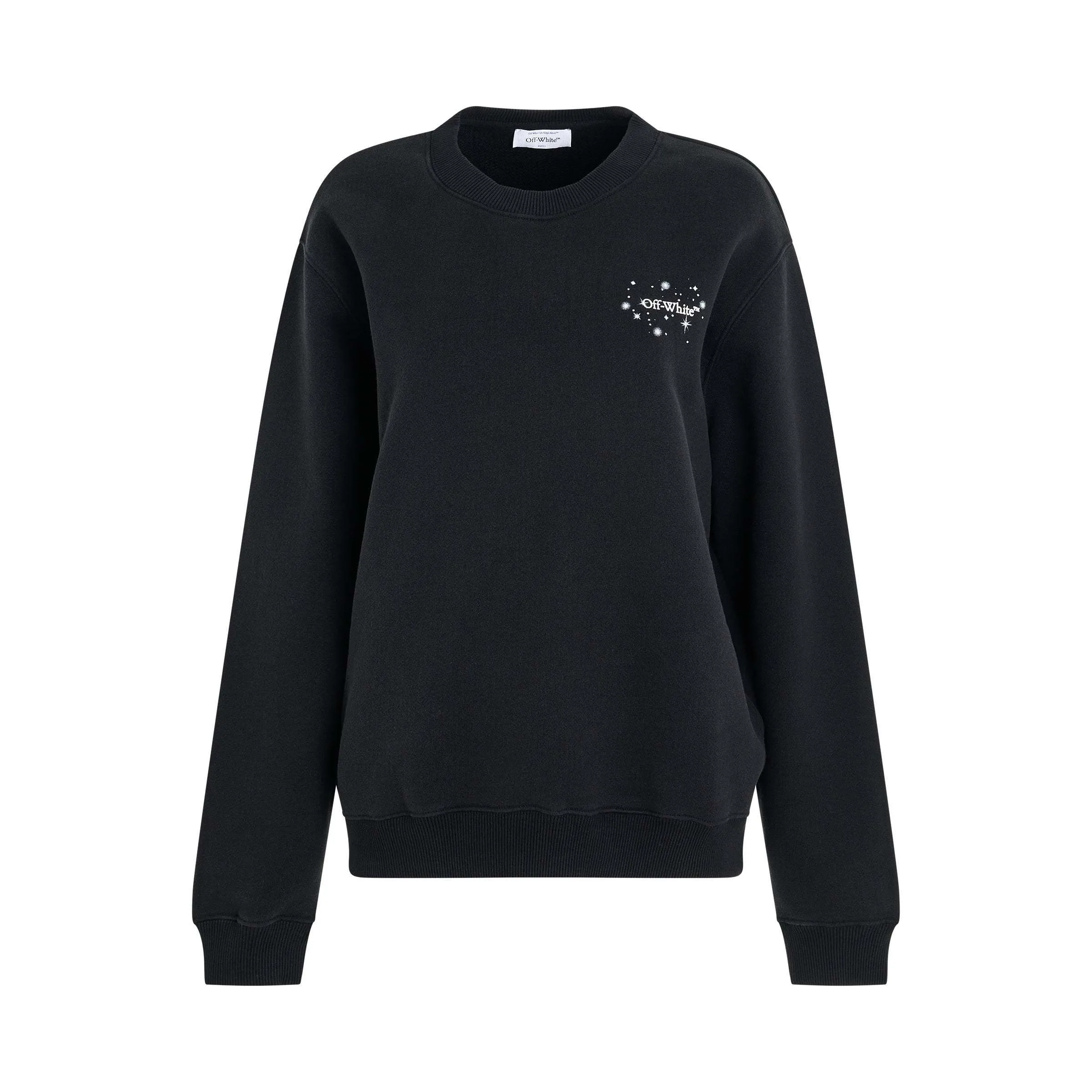 Off-White  |Crew Neck Long Sleeves Plain Cotton Logo