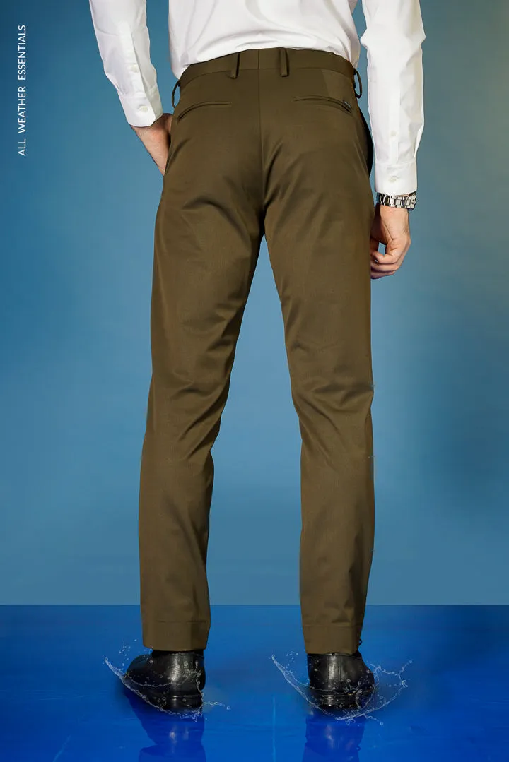 Olive All Weather Essential Stretch Pants