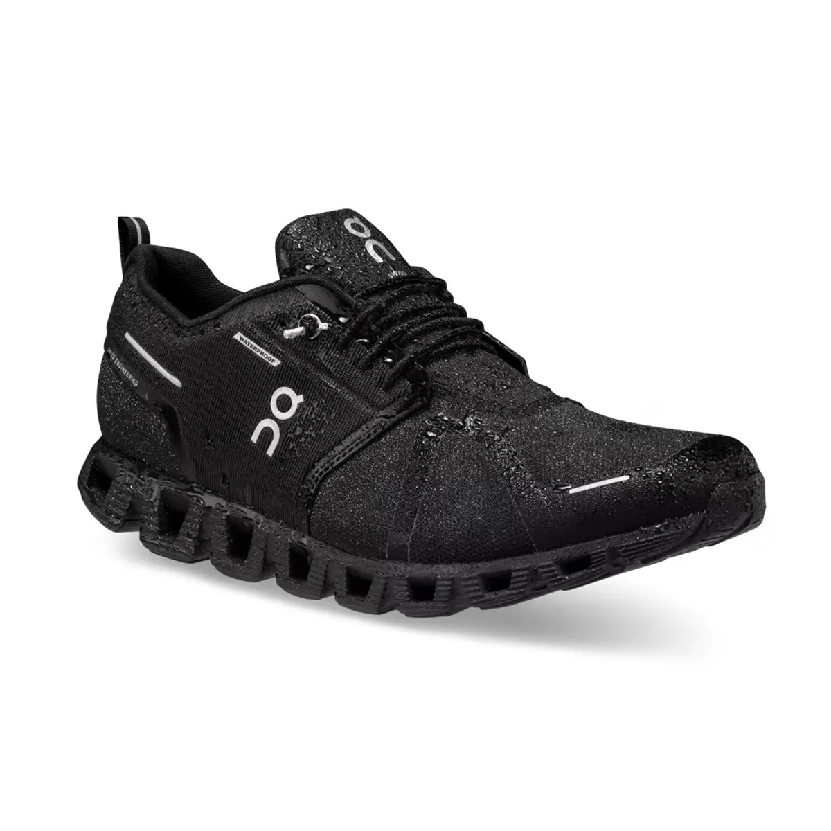 On Running - Cloud 5 Waterproof Trainer in All Black