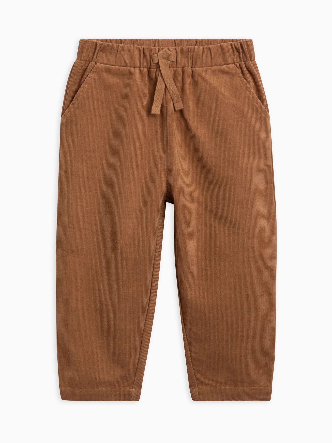 Organic Baby & Kids Drew Corduroy Pants - Nutmeg