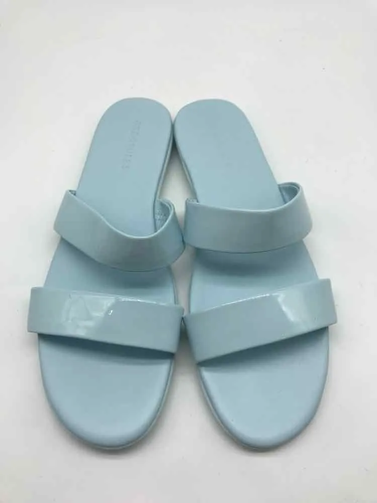 Pre-Owned Aerosoles Blue Size 11 Slip On Sandals