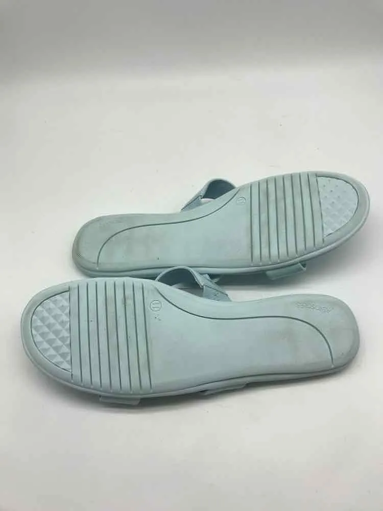 Pre-Owned Aerosoles Blue Size 11 Slip On Sandals