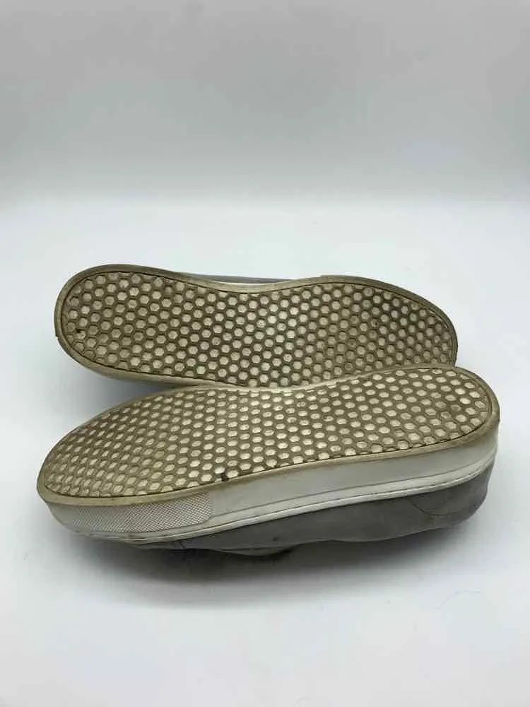 Pre-Owned Sam Edelman Grey Size 10 Slip On Flats