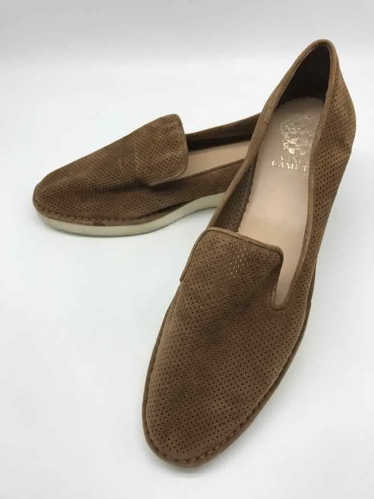 Pre-Owned Vince Camuto Brown Size 11 Slip On Slip On