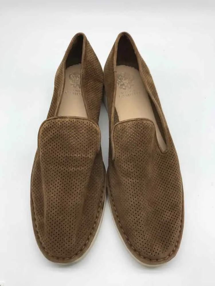 Pre-Owned Vince Camuto Brown Size 11 Slip On Slip On