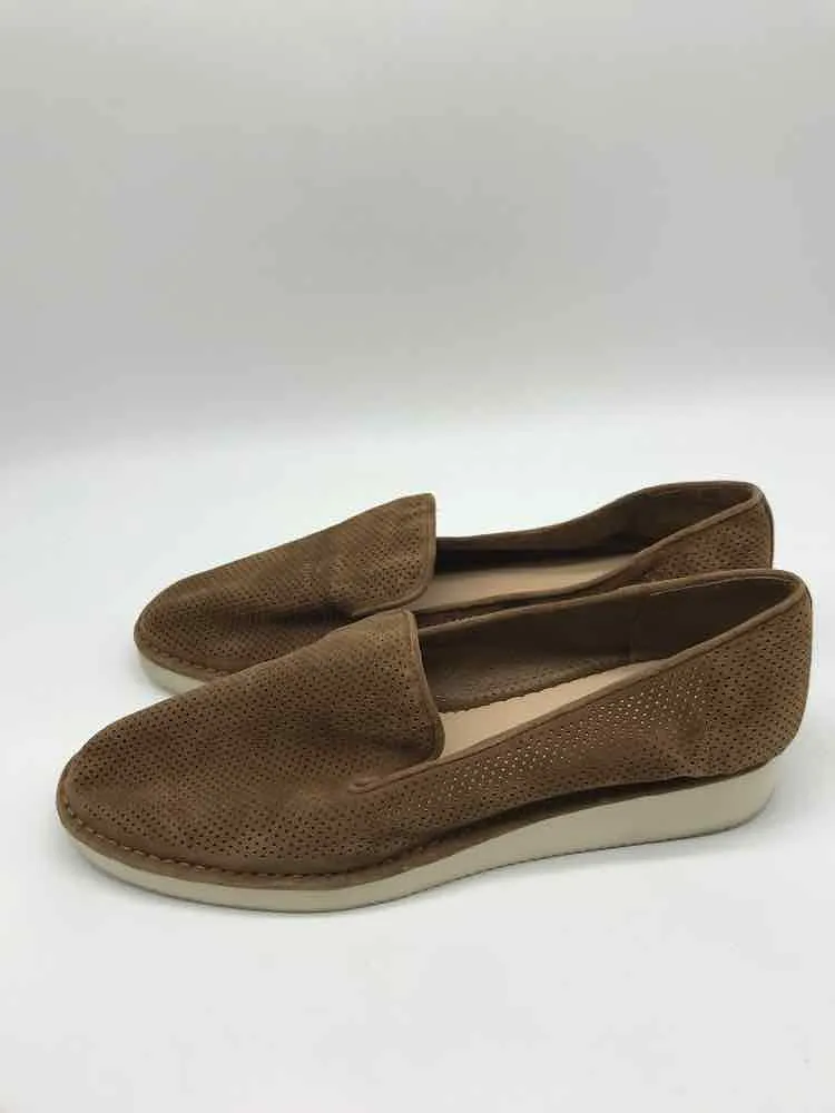 Pre-Owned Vince Camuto Brown Size 11 Slip On Slip On