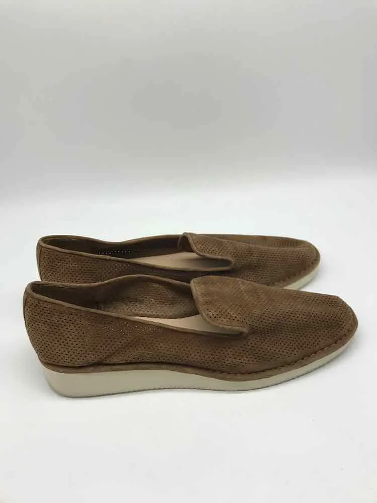 Pre-Owned Vince Camuto Brown Size 11 Slip On Slip On