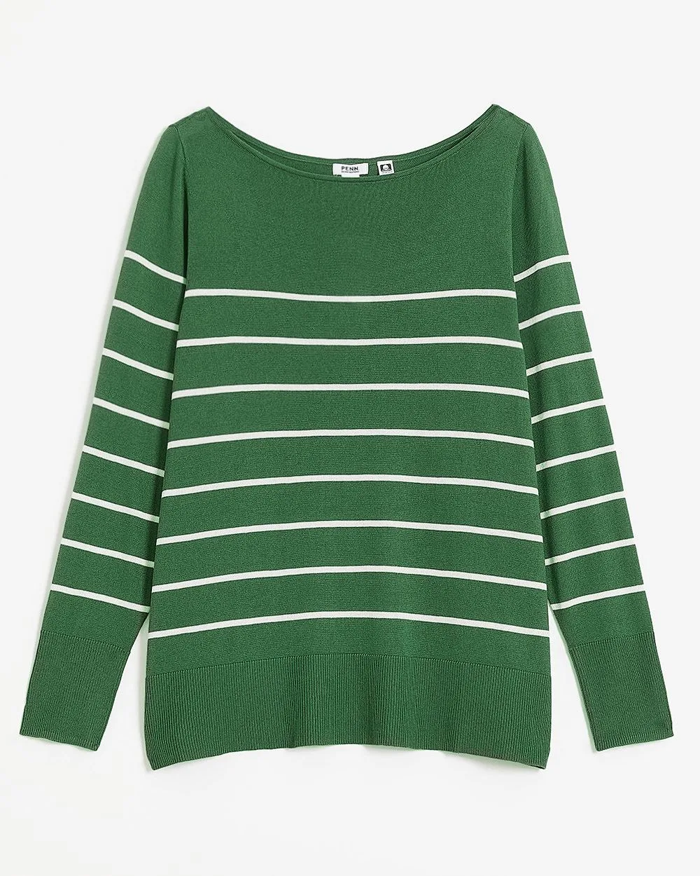 Responsible, Boat-Neck Cotton Sweater