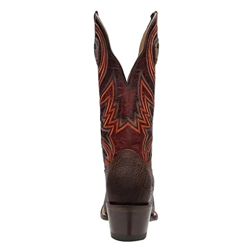 Rio Grande Men's Western Boot with Square Toe and Cowboy Heel Oklahoma (26.5, numeric_7_point_5)