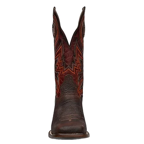 Rio Grande Men's Western Boot with Square Toe and Cowboy Heel Oklahoma (26.5, numeric_7_point_5)