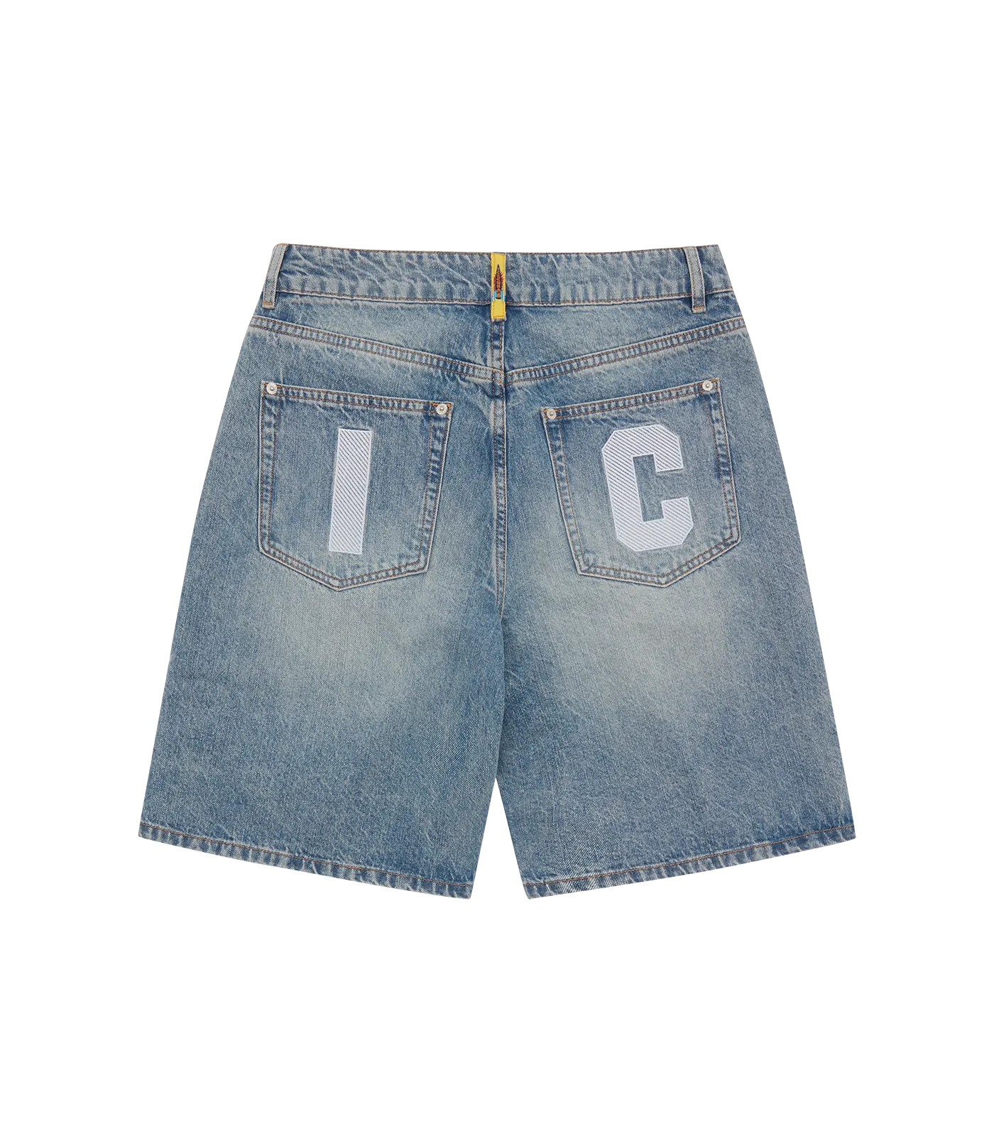 RUNNING DOG DENIM SHORTS - WASHED BLUE