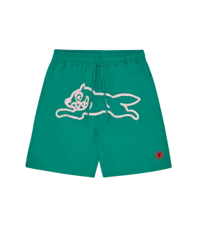 RUNNING DOG SWIM SHORT - GREEN