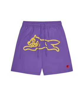 RUNNING DOG SWIM SHORT - PURPLE