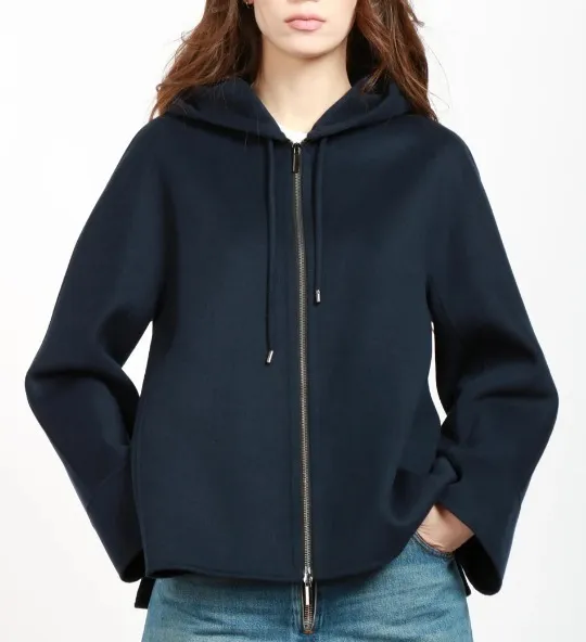 S Max Mara  |Long Sleeves Plain Hoodies & Sweatshirts