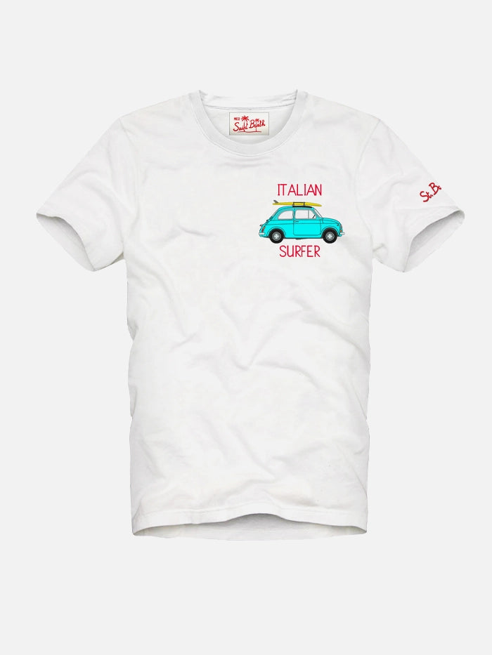 Saint Barth T-Shirt 500 Italian Surfer 01N