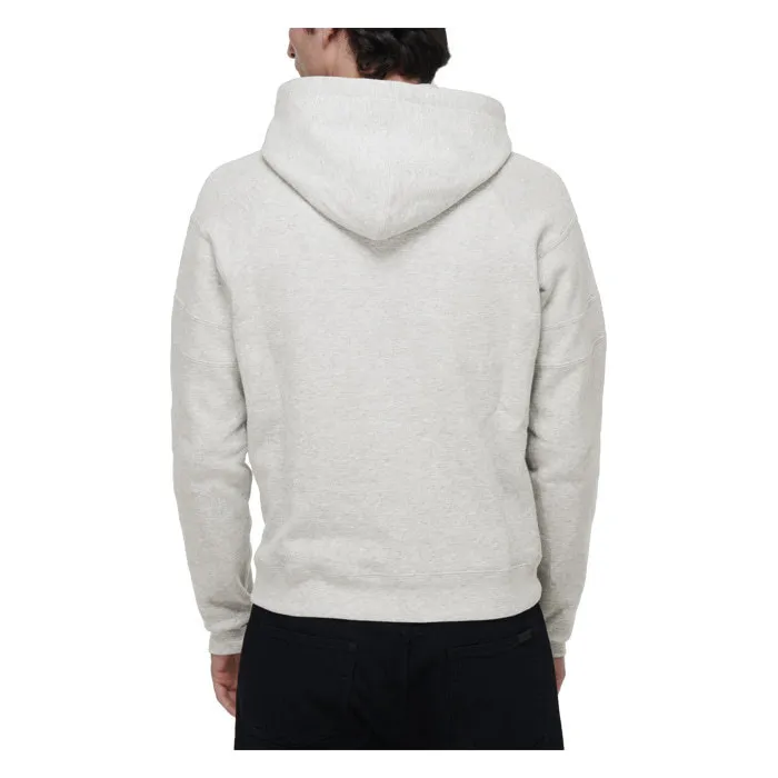 Saint Laurent  |Street Style Long Sleeves Plain Cotton Logo Luxury Hoodies