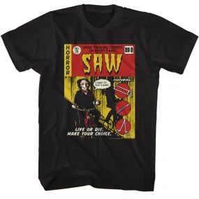 Saw Jigsaw Comic Book Shirt