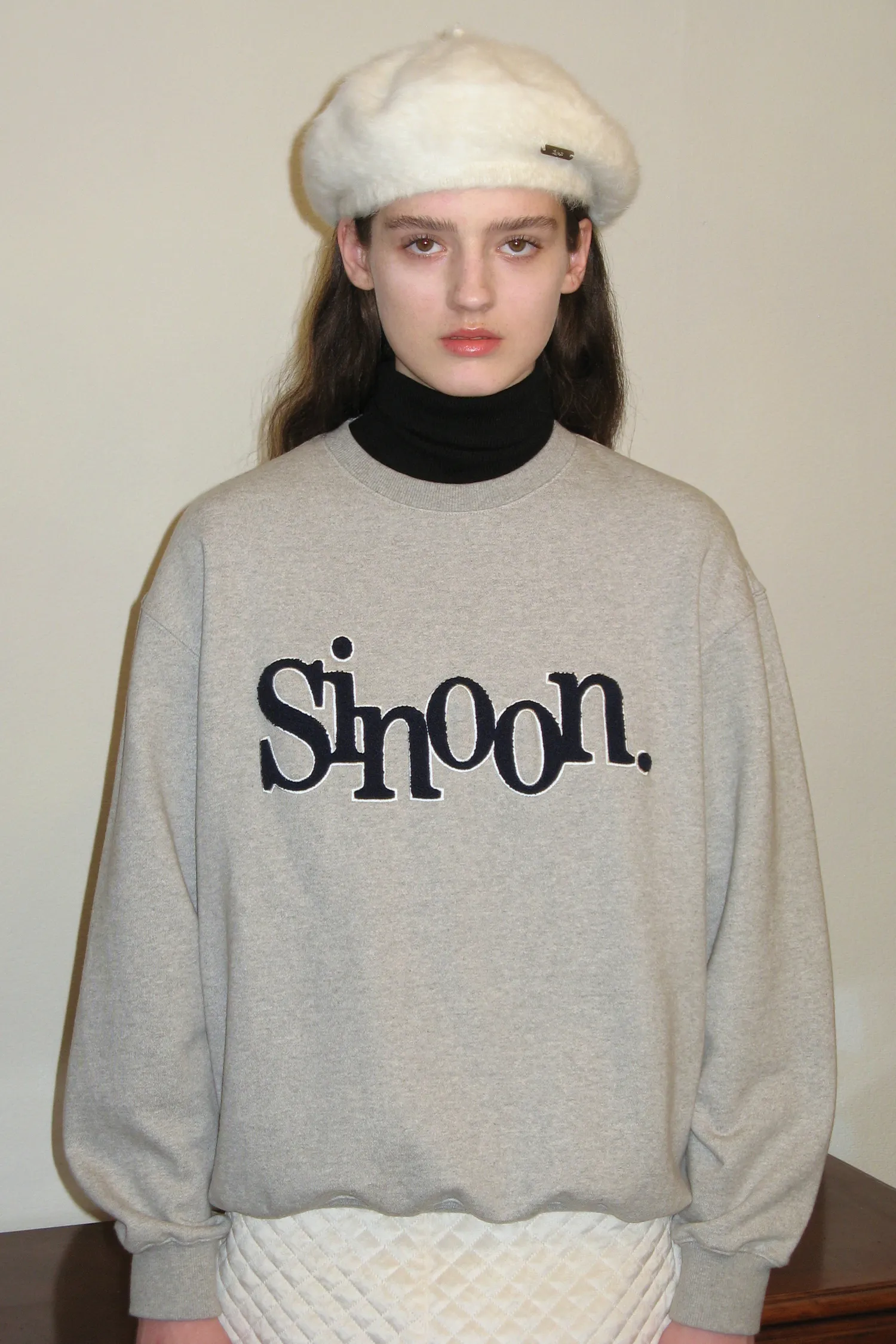 sinoon  |Street Style Logo Hoodies & Sweatshirts