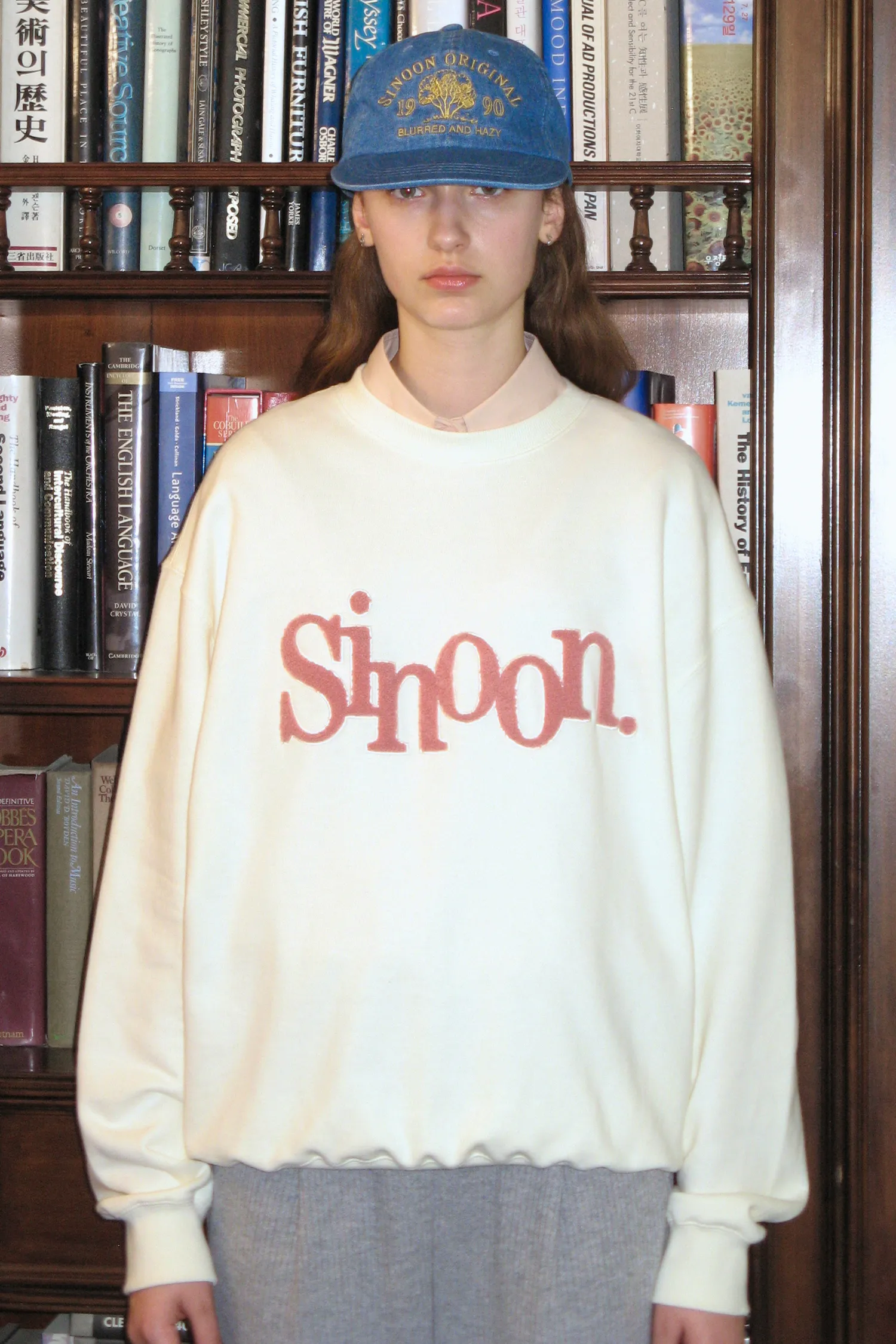 sinoon  |Street Style Logo Hoodies & Sweatshirts