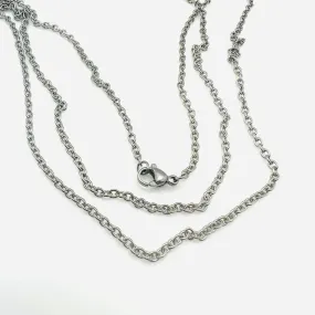 Small Cable Chain Necklace  - 23.5