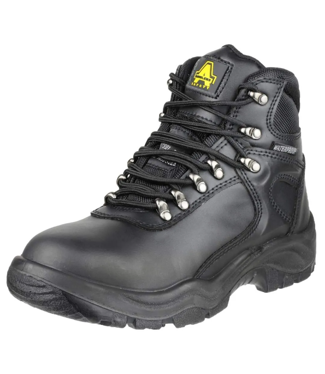 Steel fs218 w/p safety / mens boots / boots safety black Amblers