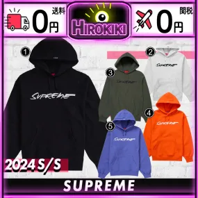 Supreme  |Unisex Street Style Collaboration Logo Hoodies