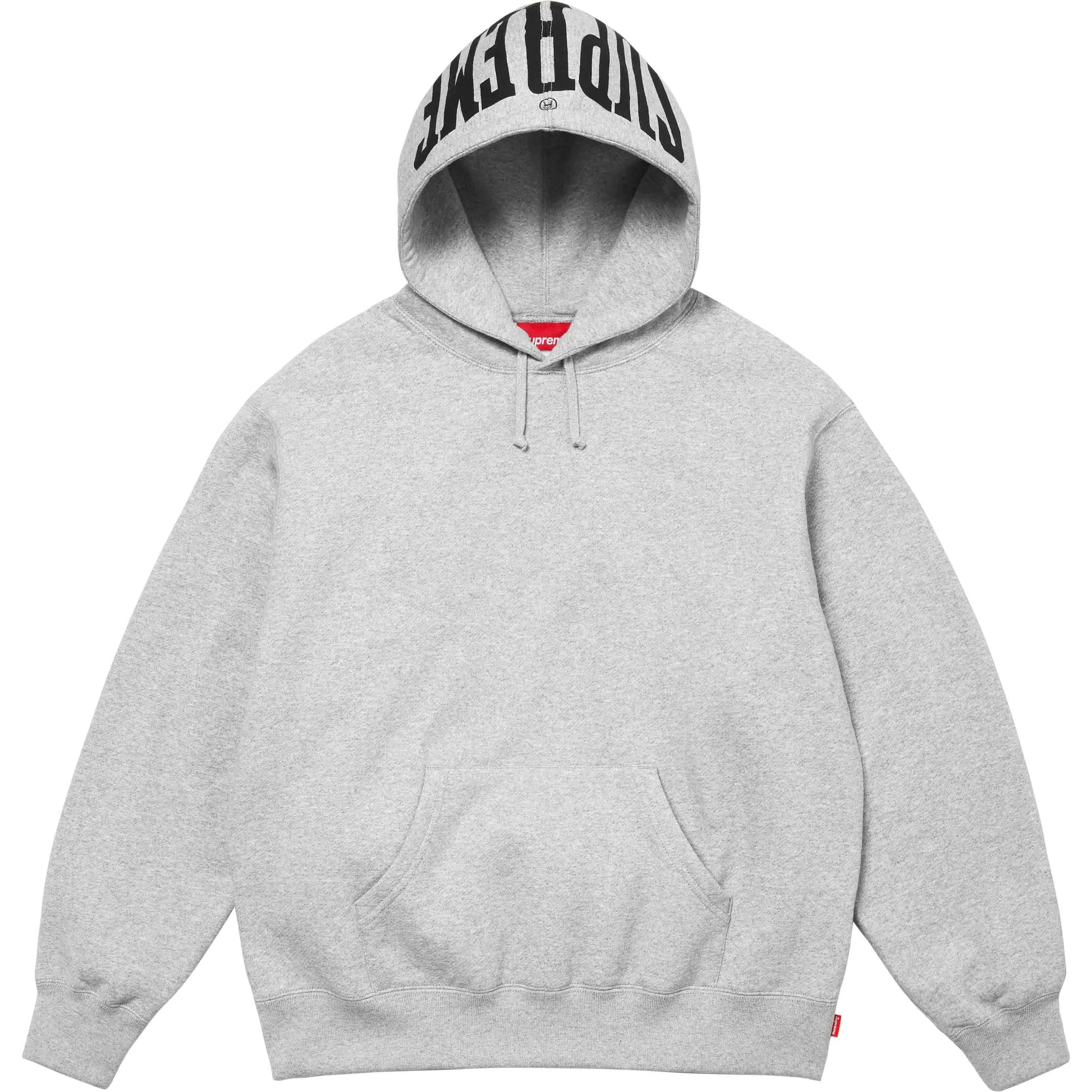 Supreme  |Unisex Street Style Logo Skater Style Hoodies