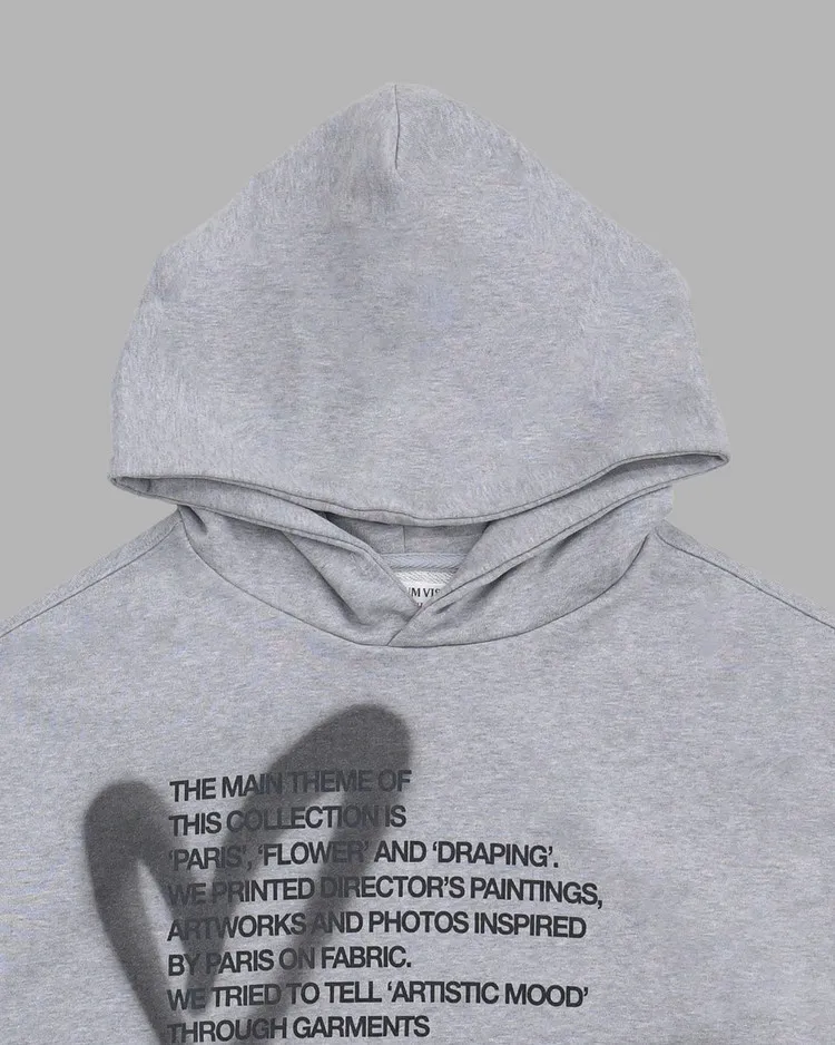 THE MUSEUM VISITOR  |Heart Unisex Street Style Logo Hoodies