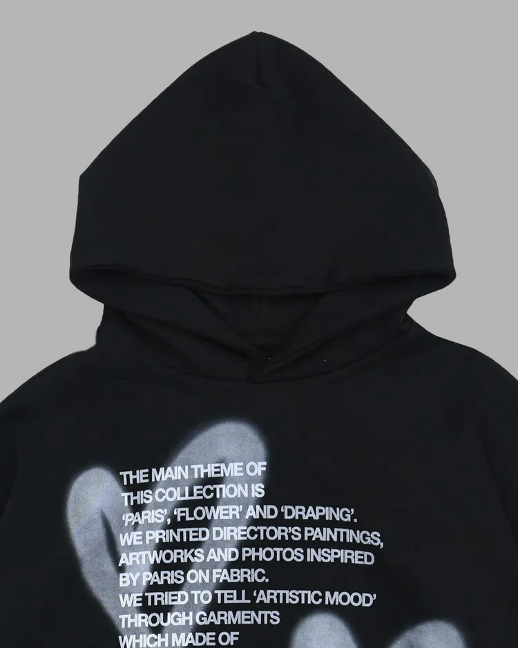 THE MUSEUM VISITOR  |Heart Unisex Street Style Logo Hoodies