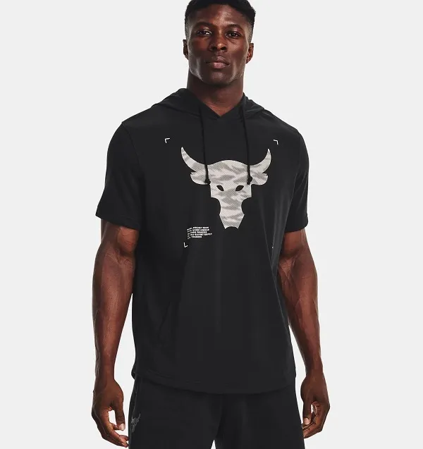 UNDER ARMOUR  |Street Style Collaboration Short Sleeves Workout Hoodies