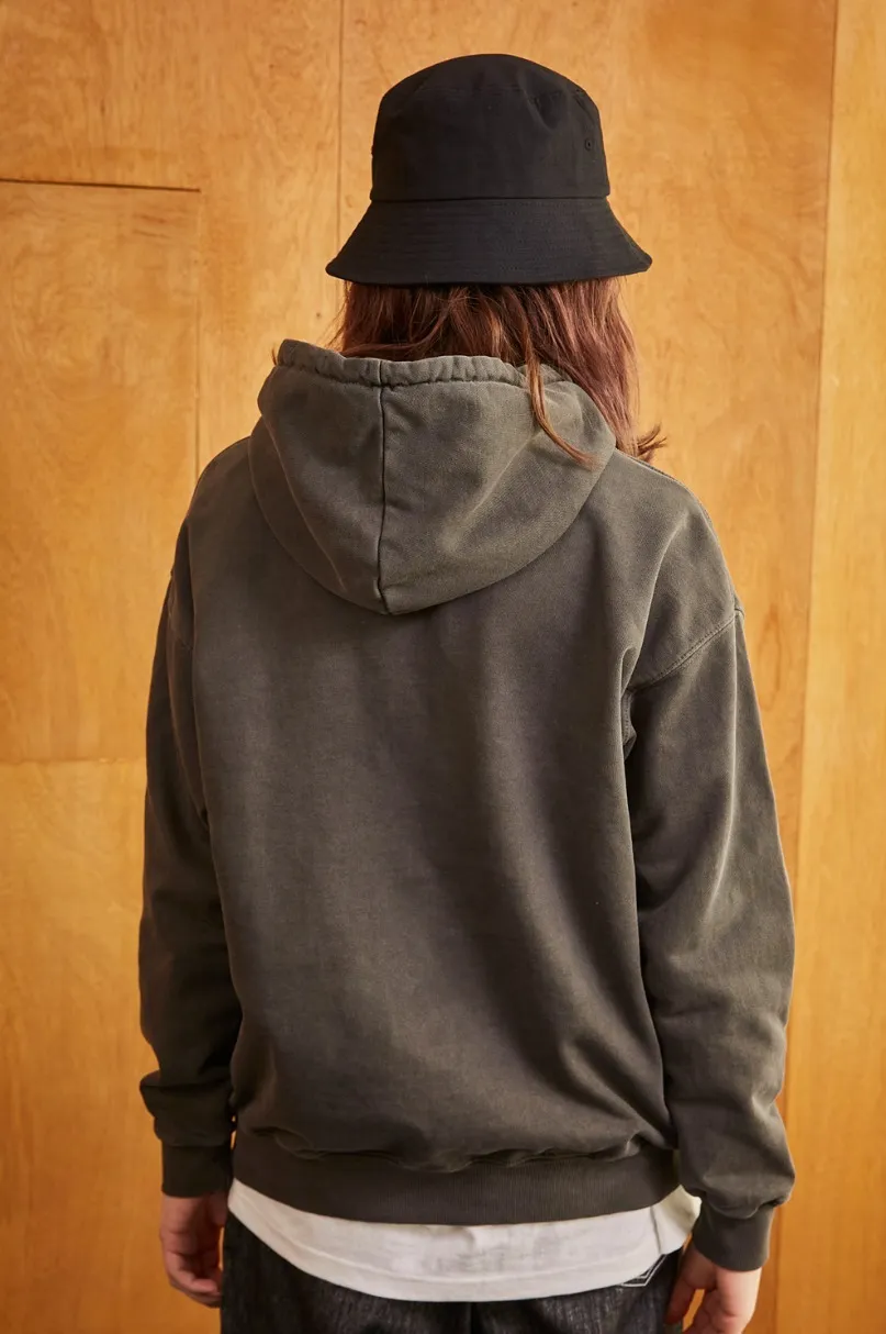 VARZAR  |[VARZAR]★VZ Big Logo Chain Stitch Pigment Hood