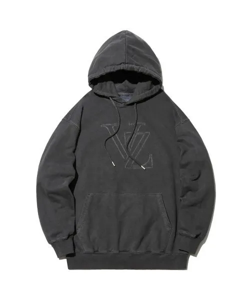 VARZAR  |[VARZAR]★VZ Big Logo Chain Stitch Pigment Hood