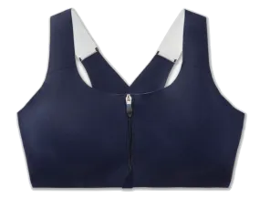 W Brooks Dare Zip Run Bra, DD/E