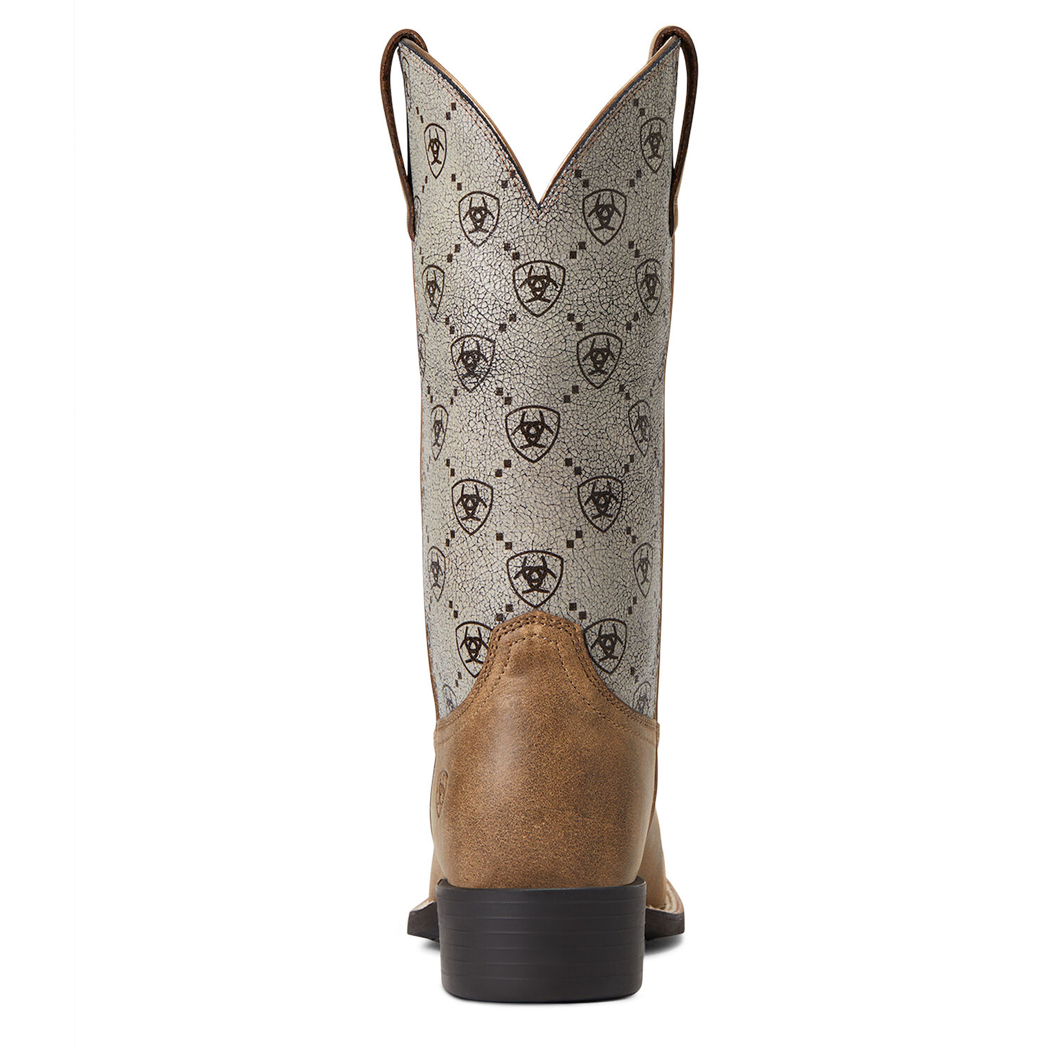 Women's Round Up Wide Square Toe Western Boot