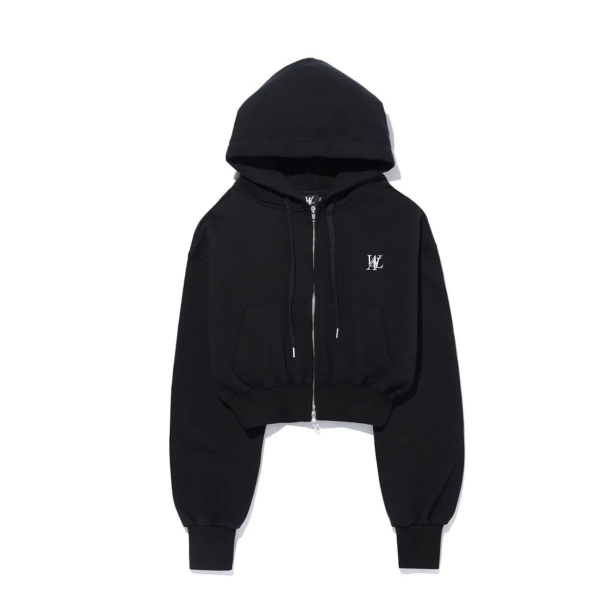 WOOALONG  |Street Style Plain Cotton Medium Logo Hoodies & Sweatshirts