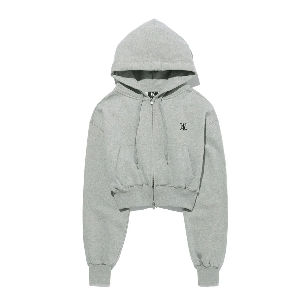 WOOALONG  |Street Style Plain Cotton Medium Logo Hoodies & Sweatshirts